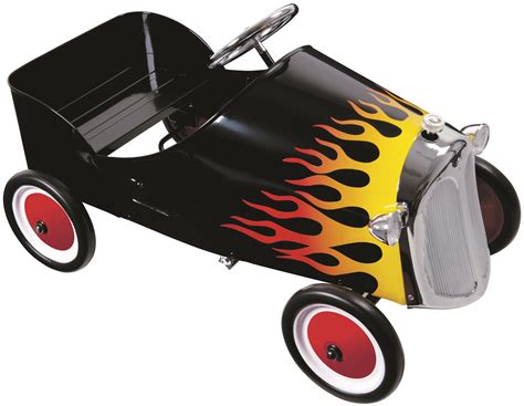 Summit Ts 9705 Black Flamed Hot Rod Pedal Car Summit Racing