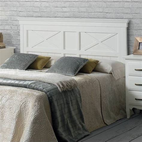 cabecero blanco cama estilo clásico colección Mistral de Seys