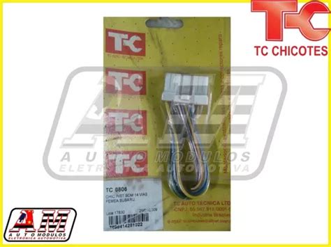 Tc0806 Chicote Conector Femeá Instalação Do Rádio Som Subaru