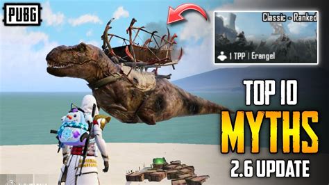 Dino Ground Top Mythbusters Pubg Mobile Bgmi Tips And Tricks