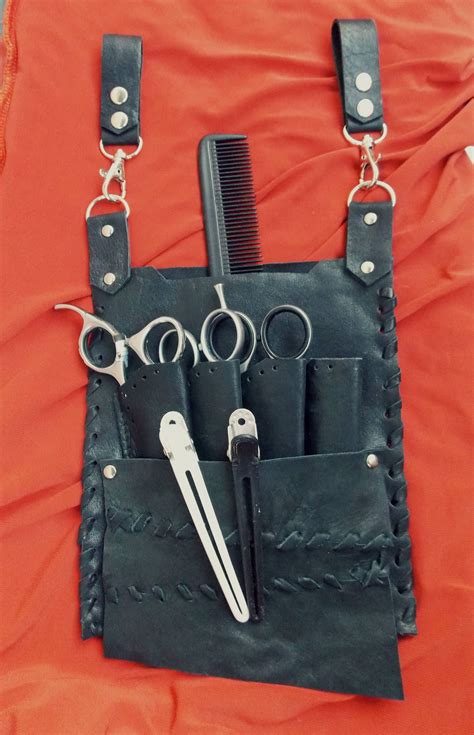 Free Shippinghandmadeleather Barbers Scissors Casehairstyllist Tool