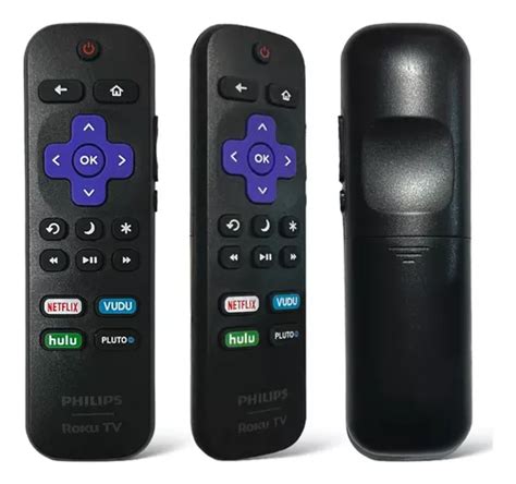 Control Compatible Philips Roku Tv Smart Netflix funda Pila Envío gratis