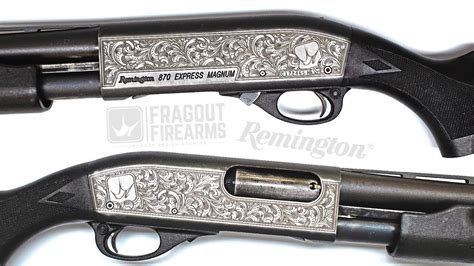 Remington 870 Express Magnum Shotgun Deep Laser Engraving Youtube