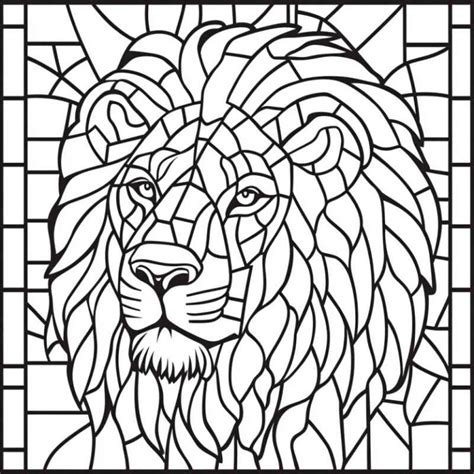 Mosaico Para Imprimir - Desenhos de Mosaico para Imprimir e Colorir