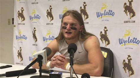 Safety Andrew Wingard Talks About Wyomings First Shutout Since 2010