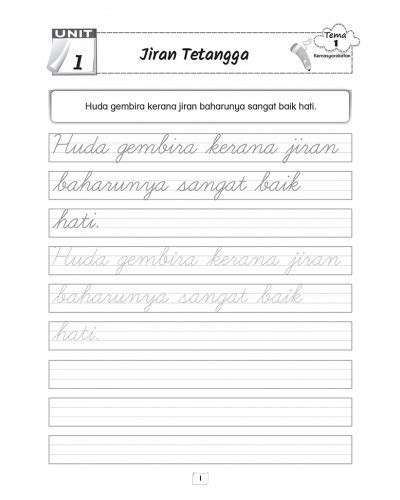 latihan tulisan berangkai   myb buku latihan tulisan kursif
