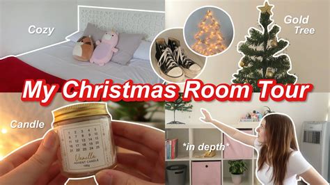 My In Depth Christmas Room Tour 🎄 Vlogmas Day 2 Youtube