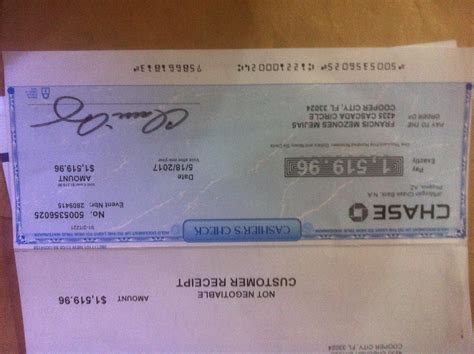 Chase Certified Check Sample Lillian@mcocph On X: