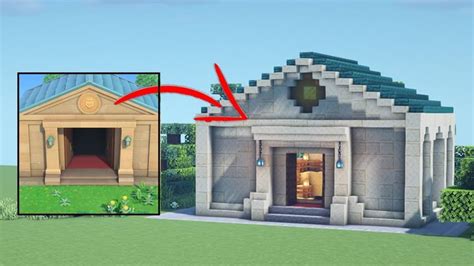 Build Animal Crossing Museum In Minecraft 116