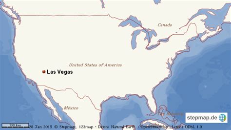 Stepmap Las Vegas Landkarte F R Welt