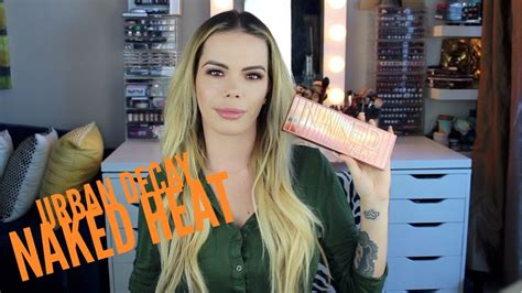 Urban Decay Naked Heat Review Demo YouTube