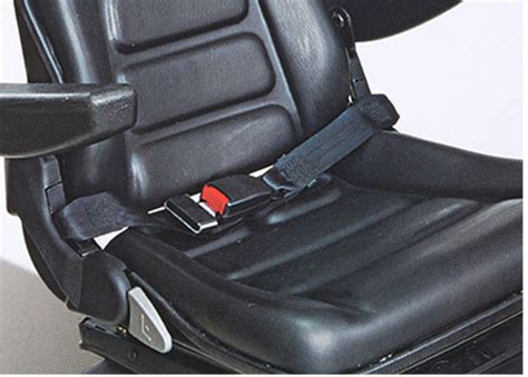 Comfortable Forklift Seat With Mm Suspension Stroke For Ditching