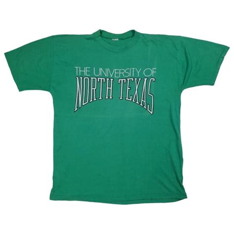 Vintage Early 90s University Of North Texas Center L Gem