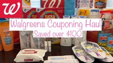 WALGREENS COUPONING HAUL 4 9 4 15Spend Booster Deal 49 Each