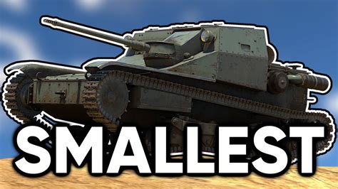 The Smallest Tank In War Thunder Youtube