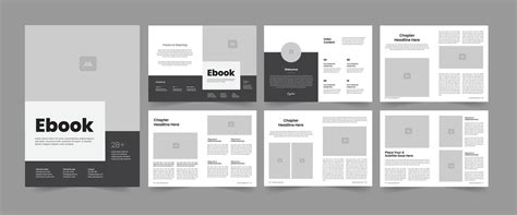 layout template   magazine layout  vector