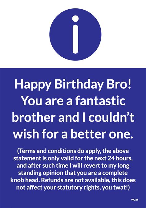 birthday for brother funny 5