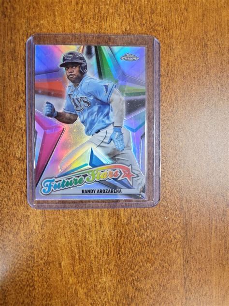 2022 Topps Chrome Future Stars FS 6 Randy Arozarena Tampa Bay Rays