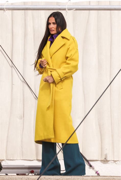 DEMI MOORE on the Set of The Substance in Antibes 09/13/2022 – HawtCelebs