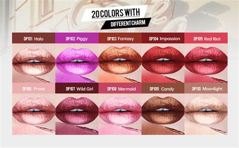 Amazon Depuplum Nude Lipsticks For Women Metallic Lipstick Long Lasting Non Stick Cup Lip
