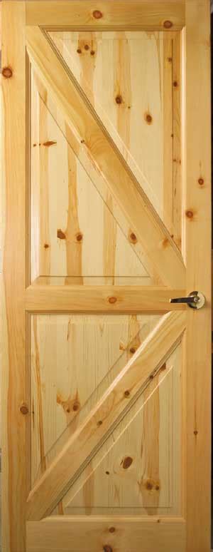 Custom Interior Wood Doors Cedar Knotty Pine Doors