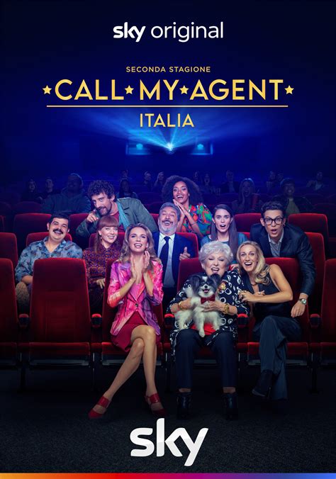 Call My Agent Italia Of Mega Sized Tv Poster Image Imp Awards