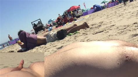 Nude Beach hands free ejaculation real SPH ThisVid em inglês