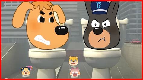 Sheriff Labrador Skibidi Toilet Meme Song Part 10 Youtube