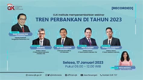 RECORDED Tren Perbankan Di Tahun 2023 YouTube