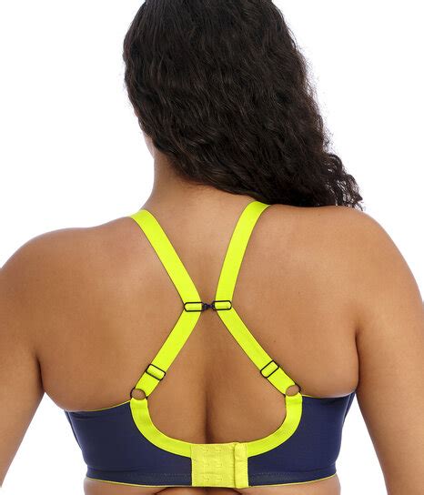 Elomi Energise Sports Bra With J Hook Nude Debra S Elomi Energise