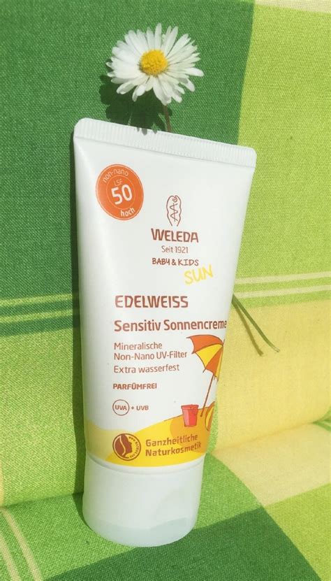 Weleda Edelweiss Sonnencreme sensitiv - Sunnyside of life