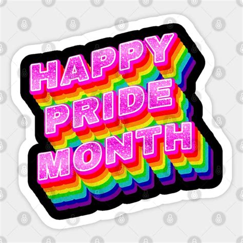 Pride Spectrum Embrace The Colors Pride Month Ts Sticker