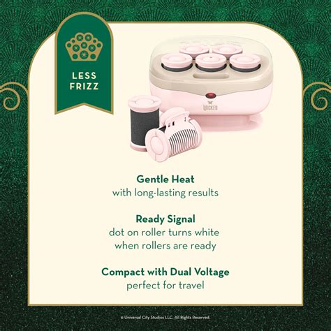 Mua Wicked Glinda Hot Roller Set By Conair Hot Rollers For Long Medium And All Hair Hair