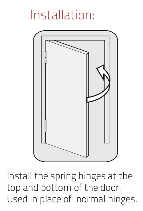 Justor Spring Hinge For Aluminium Doors Bellevue Architectural