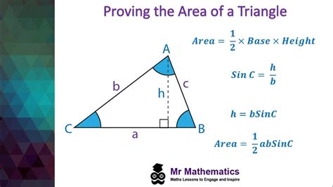 Area Of Triangle Trigonometry