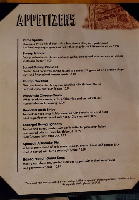 Menu at Ishnala Supper Club, Lake Delton, S2011 Ishnala Rd