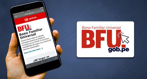 BFU Bono Universal S 760 Consulta Ahora Con El DNI Si Eres