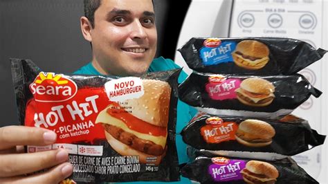 HOT HIT SEARA X Picanha X Bacon X Burguer X Frango Molho Oriental Cheddar Mais