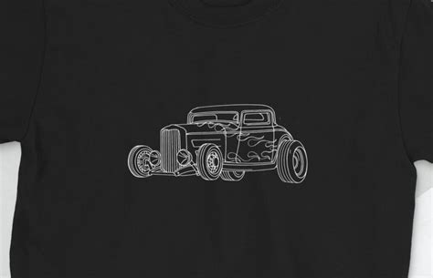 Classic Hot Rod Tshirt ཛྷ Car Show Tee Etsy