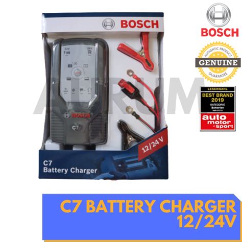 Bosch C7 battery charger 12-24V | Lazada PH