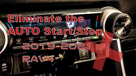 Toyota Rav4 Auto Start Stop