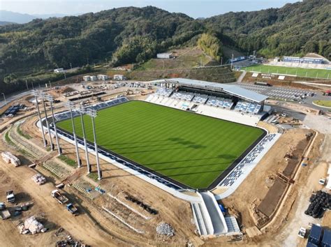 里山スタジアムの様子20221104 ｜ アシックス里山スタジアム｜asics Satoyama Stadium （fc今治新スタジアム）