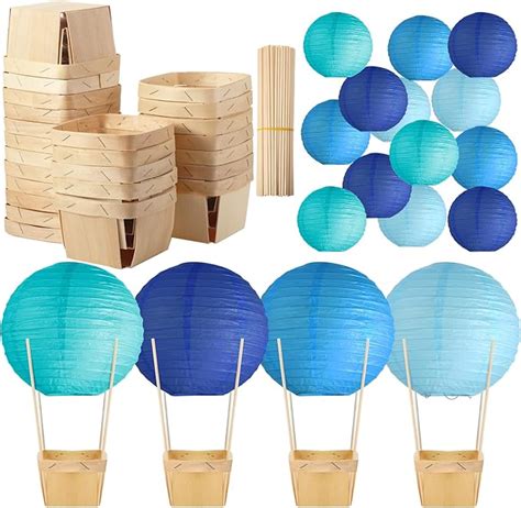 Amazon Namalu 24 Set Hot Air Balloon Centerpieces Paper Lanterns