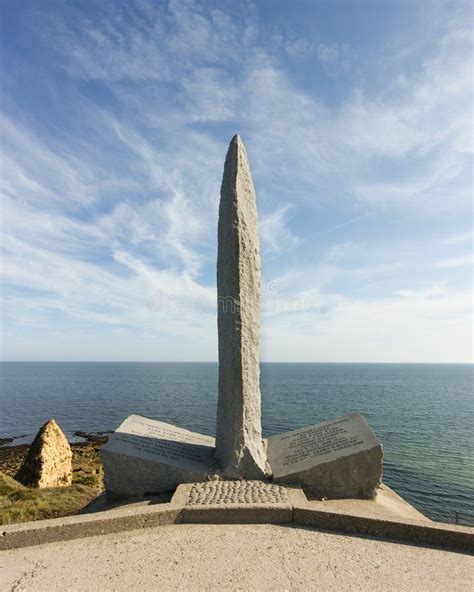 Pointe Du Hoc Battlefield In Ww2 During The Invasion Of Normandy