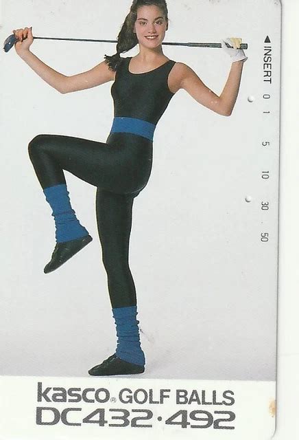 Erotik Hot Girl Sexy Frau H Bsche Frau Golferin Golf Sport Tk Japan Gebr Eur