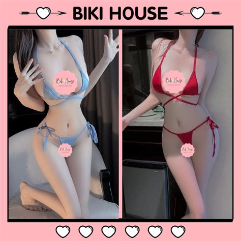 Đồ lót nữ gợi cảm phối nơ siêu xinh quyến rũ set nội y bikini đi biển