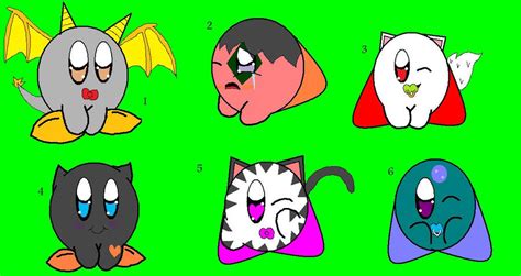 Request Baby Kirby Adoptables By Eeveecupcakegirl On Deviantart