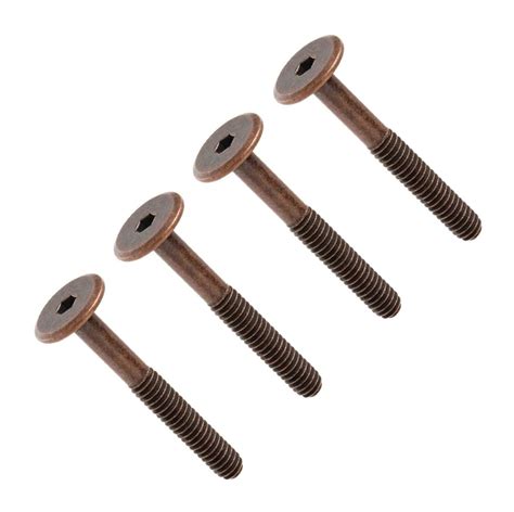 TERF M6 X 60mm Furniture Joint Connector Bolts M6 6mm X 60mm Barrel