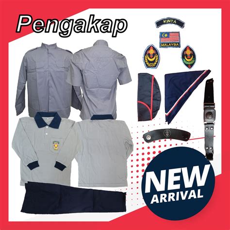 TSHIRT UNIFORM PERSATUAN LENGAN PENDEK ACCESSORIES PENGAKAP