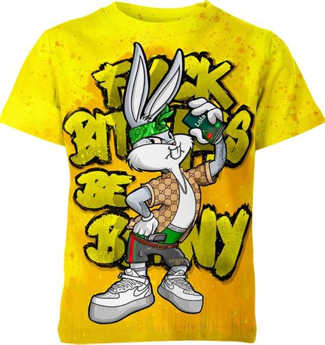 Bugs Bunny Gucci Nike Looney Tunes Shirt Freeclothing Trending In